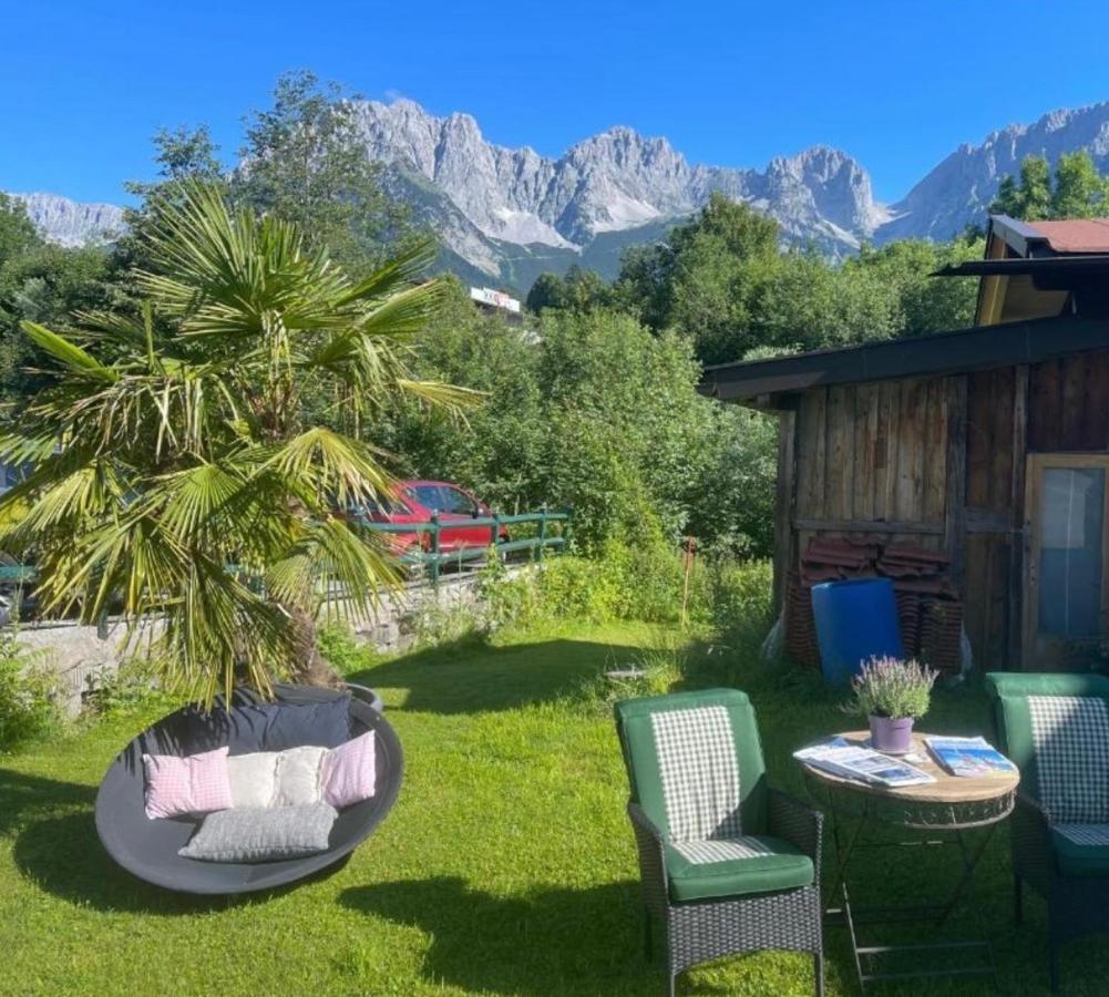 Gaste-Haus Kaisers-Gluck Hotell Going am Wilden Kaiser Exteriör bild
