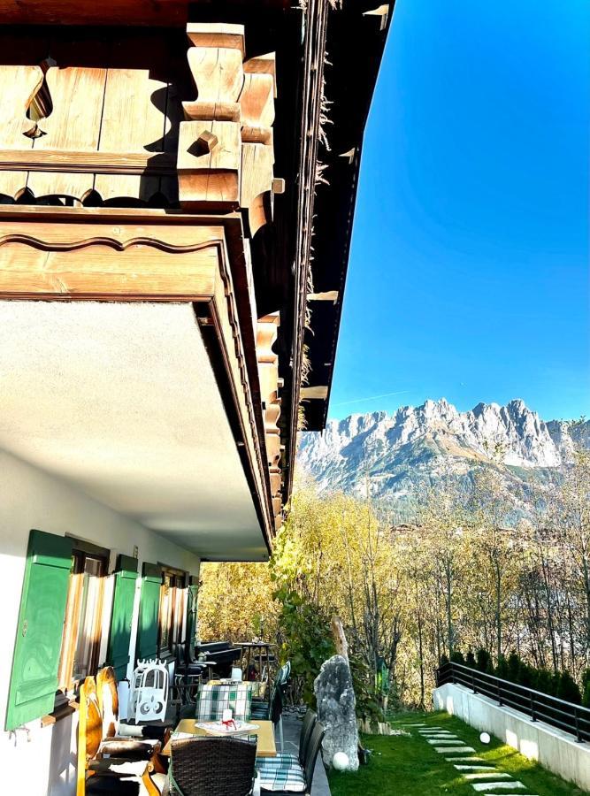 Gaste-Haus Kaisers-Gluck Hotell Going am Wilden Kaiser Exteriör bild