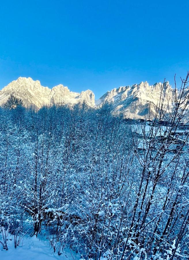 Gaste-Haus Kaisers-Gluck Hotell Going am Wilden Kaiser Exteriör bild